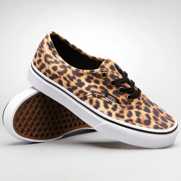 leopard print vans size 6